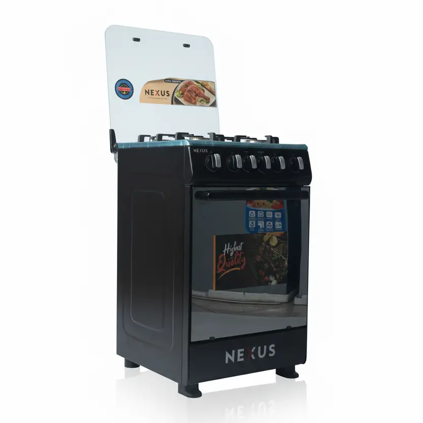 NEXUS 50X50 GAS COOKER 4GAS BNR, GRILL & OVEN WITH AUTO IGNITION - Image 2