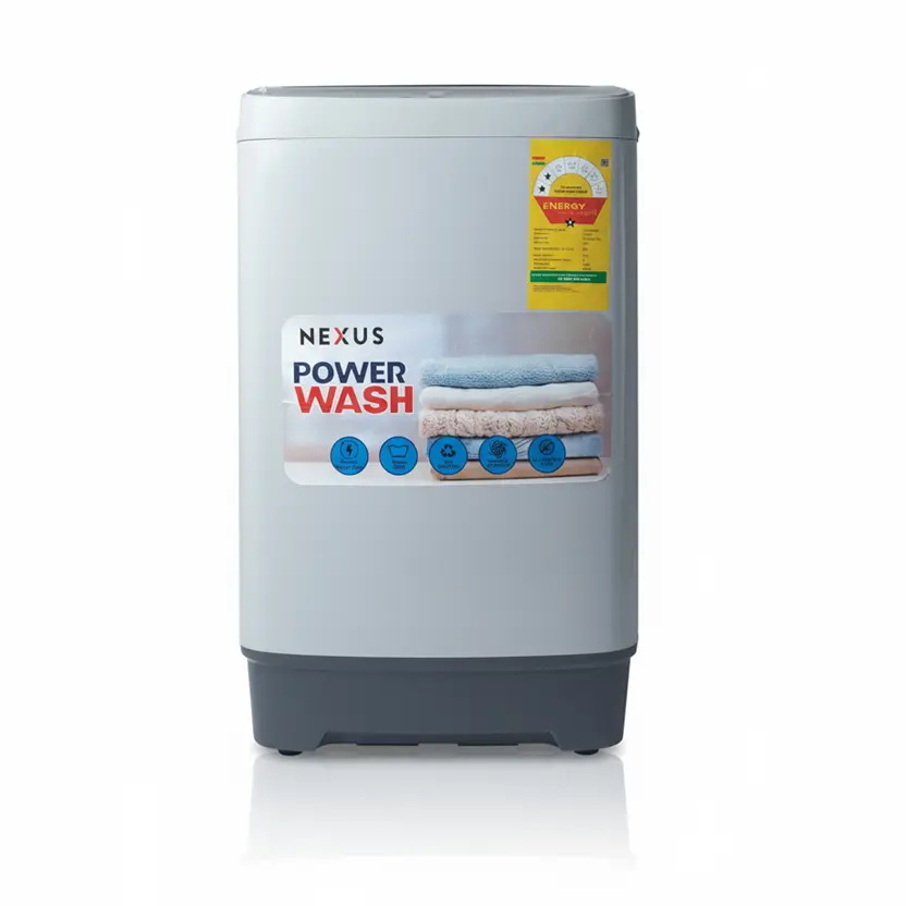 NEXUS TOPLOAD 7KG FULLY AUTOMATIC WASHING MACHINE - NX-WM-7KGFAM